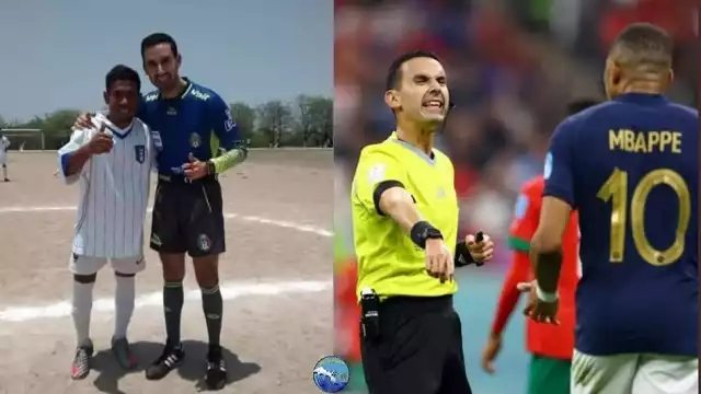 El nazareno fue el encargado de arbitrar el Francia vs Marruecos