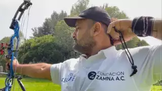 El arquero quintanarroense se dijo listo para representar a México en los Juegos Paralímpicos de Tokio 2020