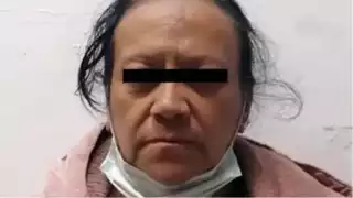 La mujer intentó ocultar el cuerpo en una de las habitaciones de su casa Foto: FGJEM