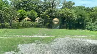 Desbordamiento del río Champotón.