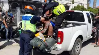 En un edificio abandonado, se desato una trifulca entre dos grupos de migrantes que presuntamente quería despojar del lugar a los que ya habitaban ahí