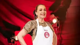 La salida de Aida Cuevas en Masterchef Celebrity fue la sorpresa de la ncohe