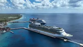 Más de mil cruceros y cuatro millones de pasajeros en Cozumel; arribarán hoteles flotantes estelares 

