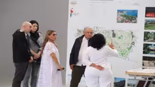 El mandatario resaltó la belleza del lugar y pidió que se respeten y cuiden las instalaciones