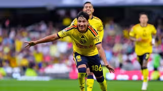 Diego Arriaga celebra con el América mientras el pasado de su papá Bernabé vuelve a ser noticia
