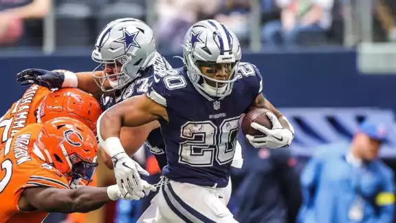 Los Dallas Cowboys vencieron a los Chicago Bears en la semana 8 de la temporada 2022 de la NFL Los Dallas Cowboys vencieron a los Chicago Bears en la semana 8 de la temporada 2022 de la NFL