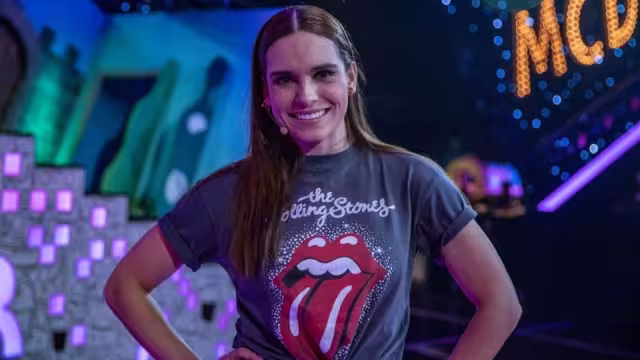 La conductora de Televisa vivió un bochornoso incidente mientras jugaba una dinámica del programa.