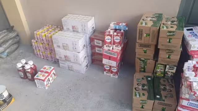 En la camioneta, los agentes beliceños encontraron mercancía que había sido cruzada de manera ilegal desde México