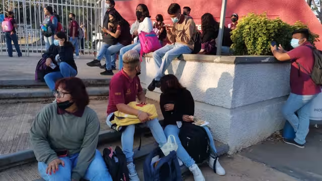 Los estudiantes del Cecytec Campeche se quedaron sin clases este miércoles