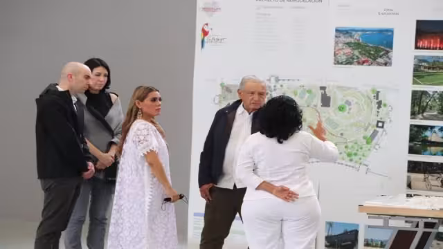 El mandatario resaltó la belleza del lugar y pidió que se respeten y cuiden las instalaciones