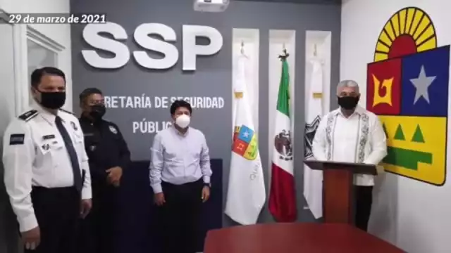 Víctor Mas Tah, reiteró que colaborará con el gobierno estatal para mejorar las condiciones de seguridad