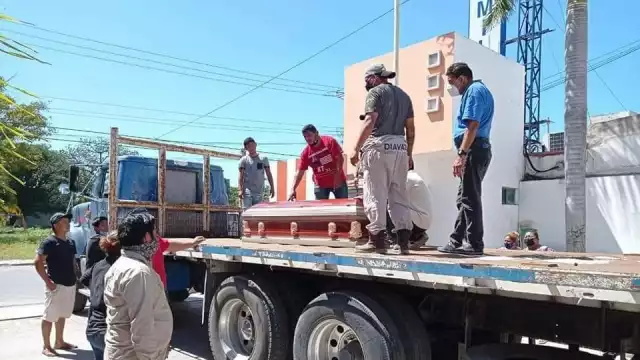 El occiso fue velado en su vivienda ubicada en la colonia Reforma