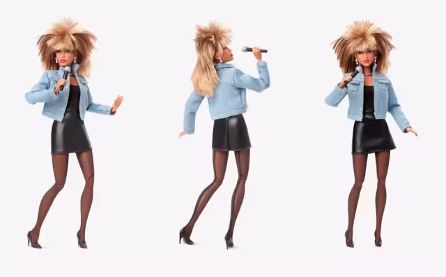 Barbie homenajea a Tina Turner con una muñeca inspirada en la reina del rock