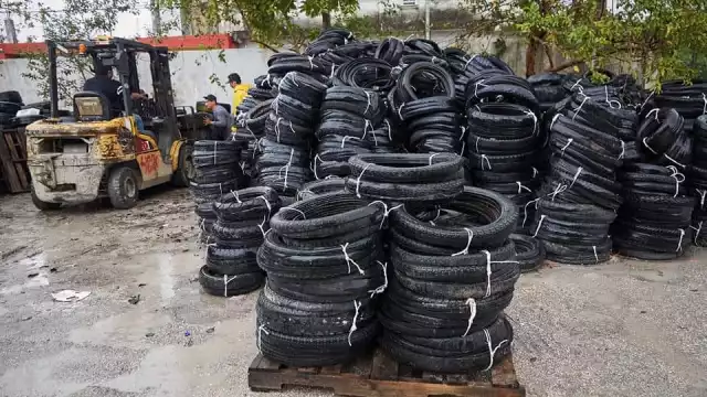 El Centro de Acopio de Cozumel indicó que en sólo 2 meses, recogieron 3 mil llantas en colonias de la isla