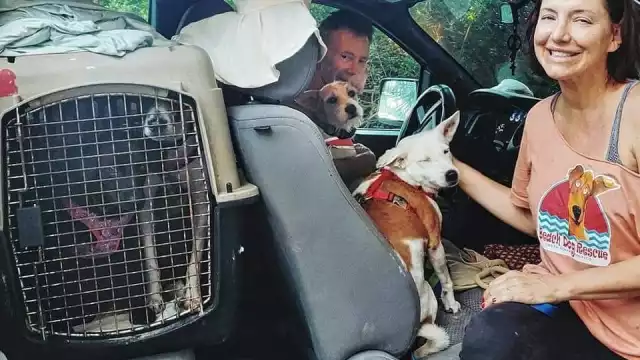 Van hacia su primera parada: El aeropuerto de Cancún