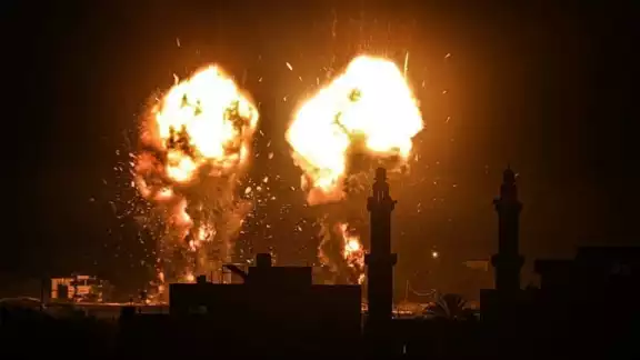 Supuestas instalaciones de Hamas fueron atacadas