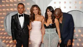 Kim Kardashian y Lewis Hamilton: así surgieron los rumores de romance