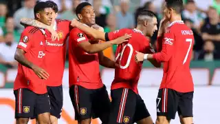 Manchester rescata un triunfo agónico pese al mal juego de Cristiano Ronaldo