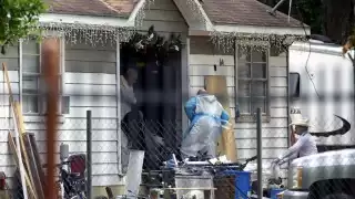 El sospechoso fue detenido al norte de Houston; habría atado a las víctimas en San Jacinto con un rifle AR-15