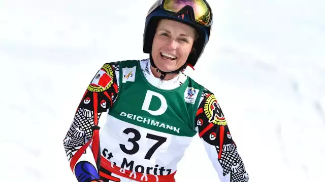 Sarah Schleper hace historia en el esquí alpino. Foto: JOI