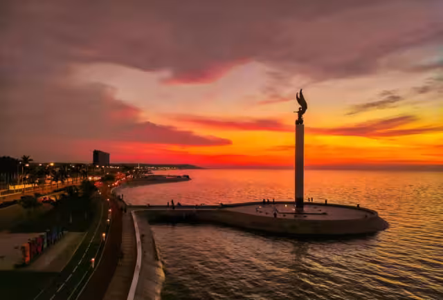 Campeche es reconocido por ofrecer los atardeceres más espectaculares de la península de Yucatán