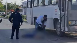 Fue proyectada varios metros; el conductor está a disposición de las autoridades