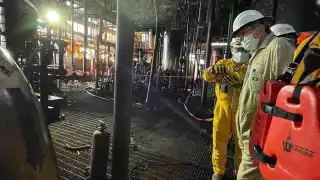 Las autoridades informaron que se encuentran realizando las investigaciones para determinar el origen de la explosión