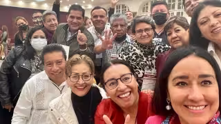 La senadora Martha Guerrero fue elegida por la mayoría de los consejeros de Morena en el Estado de México