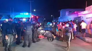 Al lugar arribaron varias unidades de la SSP Municipal