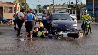 El percance ocurrió en el cruce de las avenidas 149 con avenida Miguel Hidalgo
