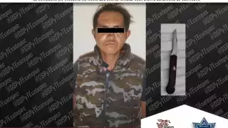 El detenido fue puesto bajo las indicaciones de las autoridades del Estado de México
