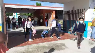 Desde noviembre, los niños comenzaron a asistir de manera presencial