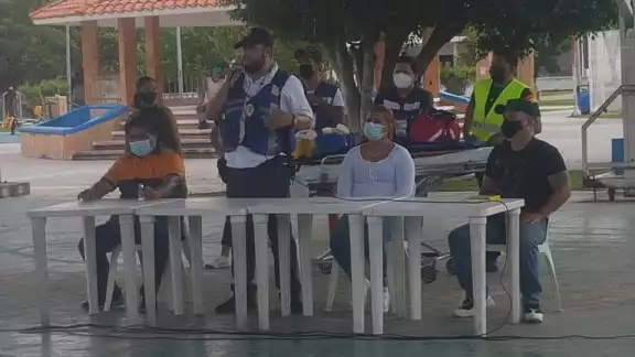 El curso se impartió en coordinación con el Voluntariado de la Comunidad de Calderitas El curso se impartió en coordinación con el Voluntariado de la Comunidad de Calderitas