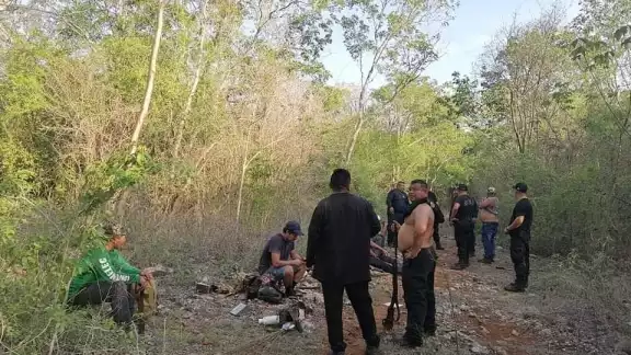 Familiares de las personas desaparecidas dieron aviso a la policía municipal de Kopomá Familiares de las personas desaparecidas dieron aviso a la policía municipal de Kopomá