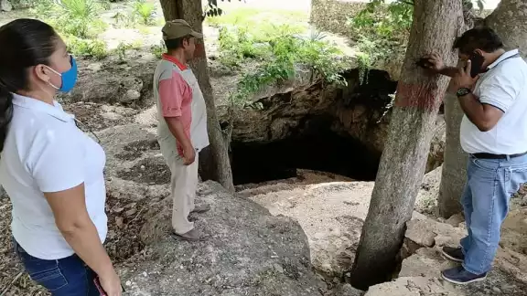 En la caverna XTuul, cuyo nombre en lengua maya significa conejo, se resguarda una imagen de los Magos de Oriente En la caverna XTuul, cuyo nombre en lengua maya significa conejo, se resguarda una imagen de los Magos de Oriente