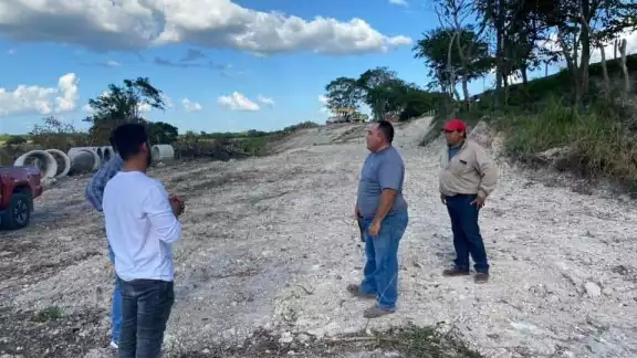 Con la elaboración del terraplén comenzará la primera fase de la obra Con la elaboración del terraplén comenzará la primera fase de la obra