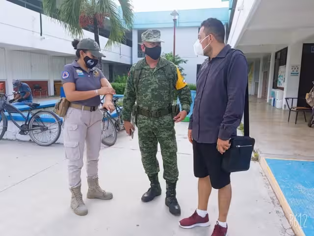 No pueden verificar las escuelas que sirven como albergues porque están cerradas