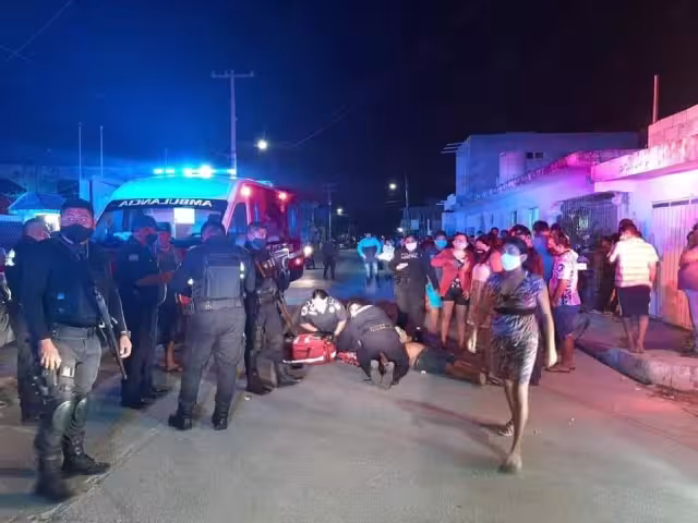 Al lugar arribaron varias unidades de la SSP Municipal