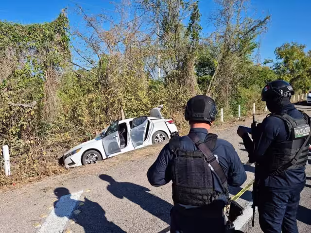 Los hechos se registraron sobre la carretera Los Mochis-Culiacán, a la altura del Cerro Bola