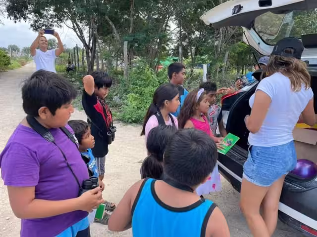 Esta acción la realizaron en colaboración con el Centro Comunitario Wayak