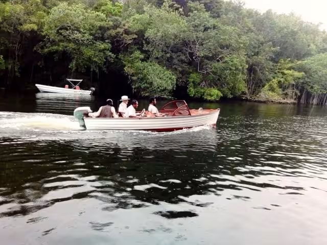 La película se filmó en la selva quintanarroense, cerca de la frontera con Belice