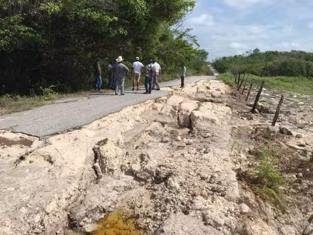 Campesinos han enviado 250 solicitudes para la reparación de las vías al Gobierno del Quintana Roo y aún no han sido atendidas