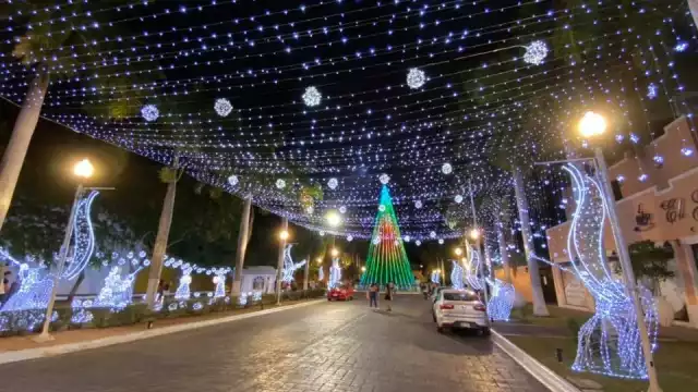 Las luces navideñas de Mérida serán encendidas este miércoles