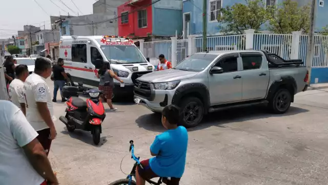 La camioneta no respetó su alto correspondiente