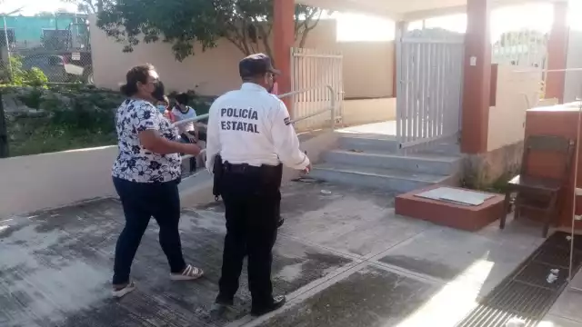 Roban cablería de una primaria