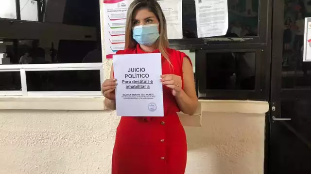María Fernanda Alvear denunció a Blanca Merari, Alcaldesa de Puerto Morelos, por irregularidades en asignación de cargos públicos