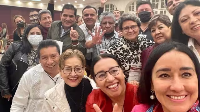 La senadora Martha Guerrero fue elegida por la mayoría de los consejeros de Morena en el Estado de México
