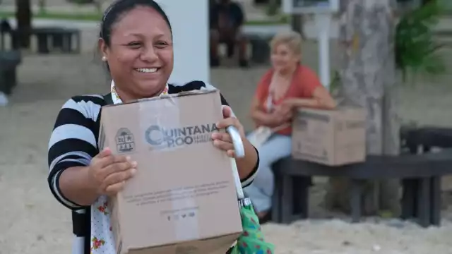 La entrega del apoyo alimentario finaliza a las 17:00 horas