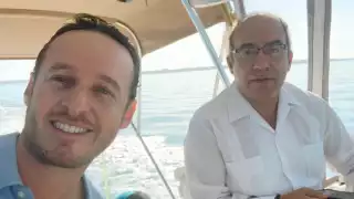  Francisco López Reyes y Felipe Calderon