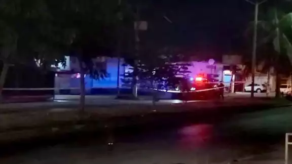 El reporte de la persona lesionada provocó una amplia movilización en la zona, de elementos de la Policía Quintana Roo